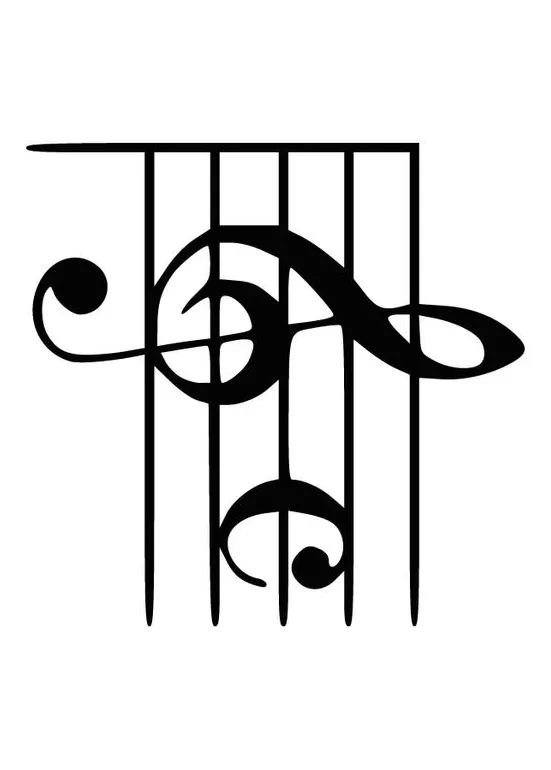 Coloring page treble clef free printables img 9854