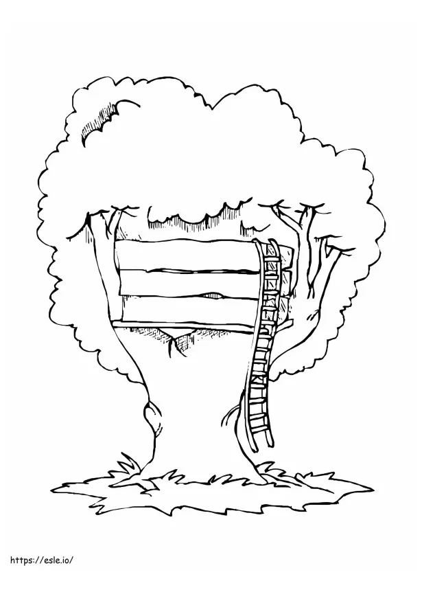 Treehouse coloring pages free printable coloring pages for kids and