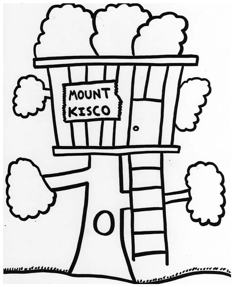 Treehouse 2 coloring pages coloring cool