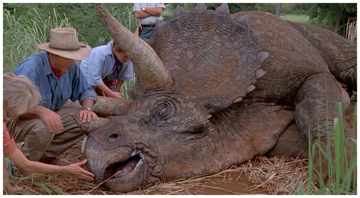 Triceratops jurassic park, the lost world, jurassic park 3
