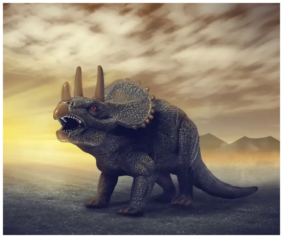 Triceratops dinosaur fun facts for kids