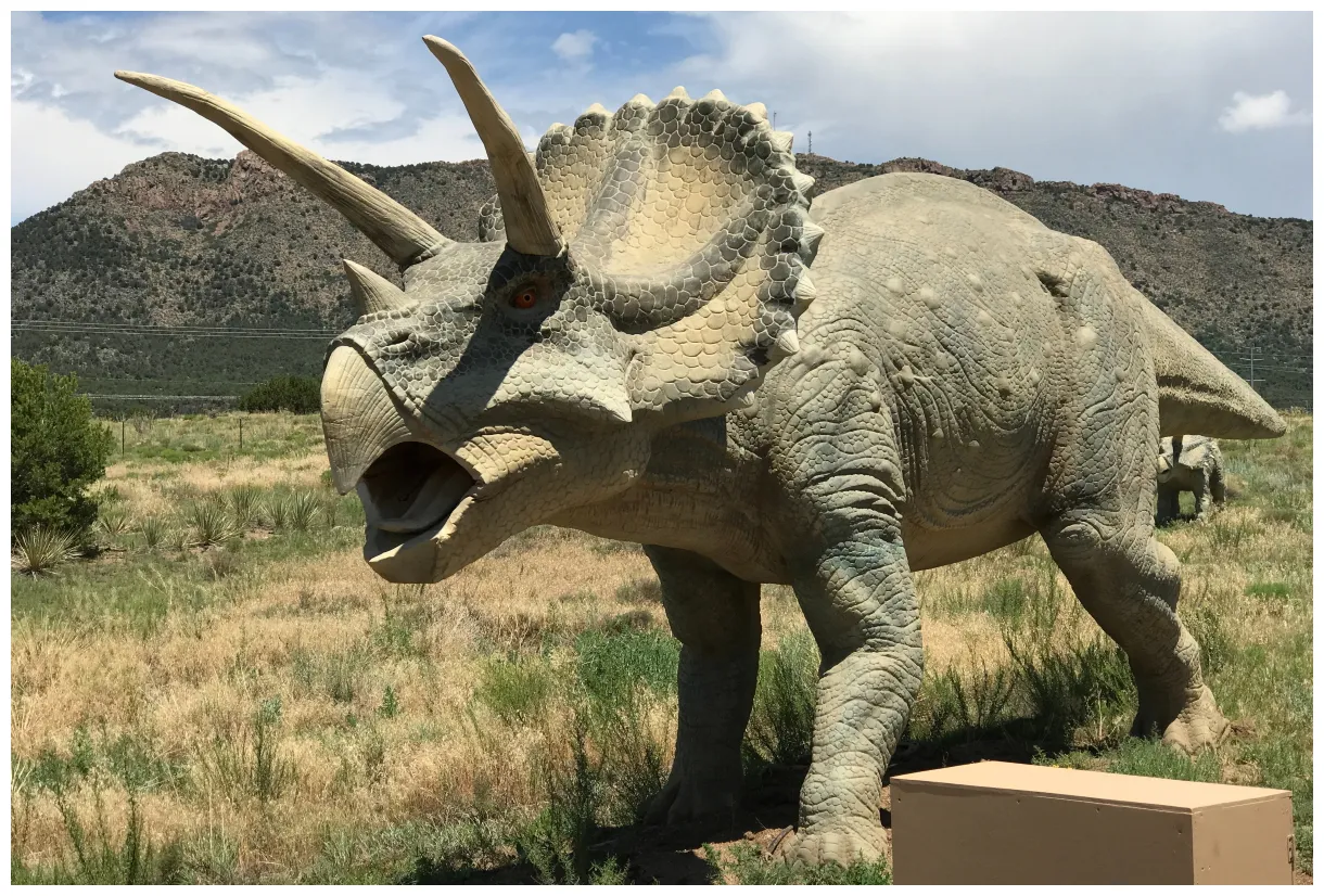 Triceratops características, habitat, alimentação e história