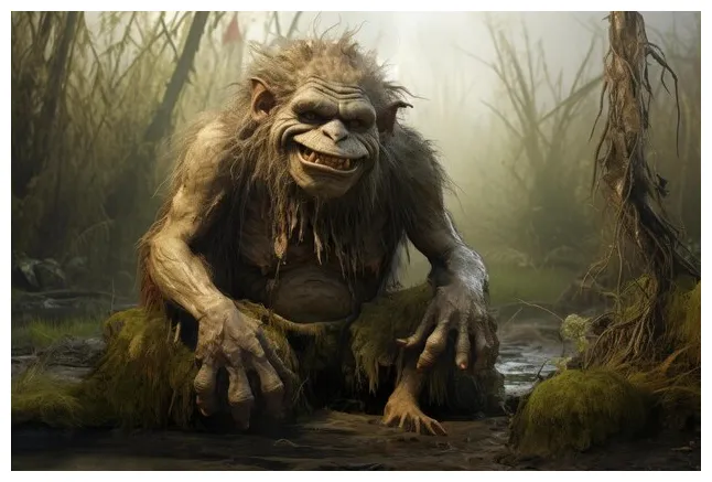 Premium Photo | Grotesque Troll creature Generate Ai