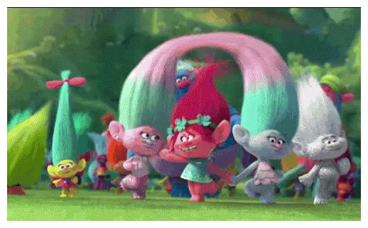 Trolls gif trolls trollsmovie dance discover & share gifs