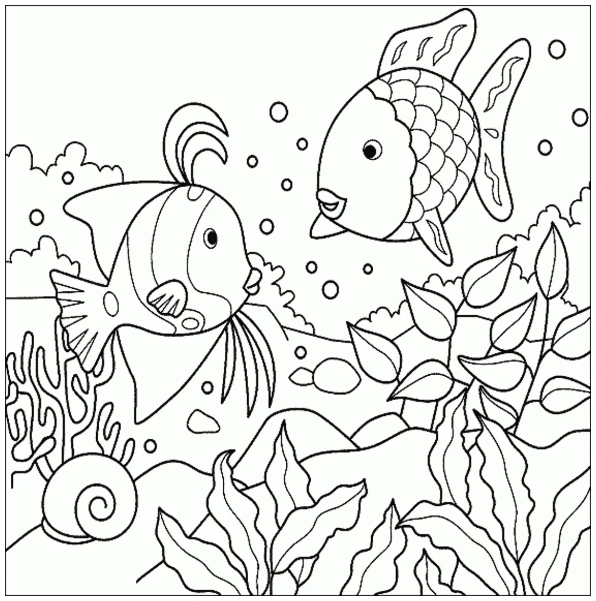Coloring pages tropical coloring home