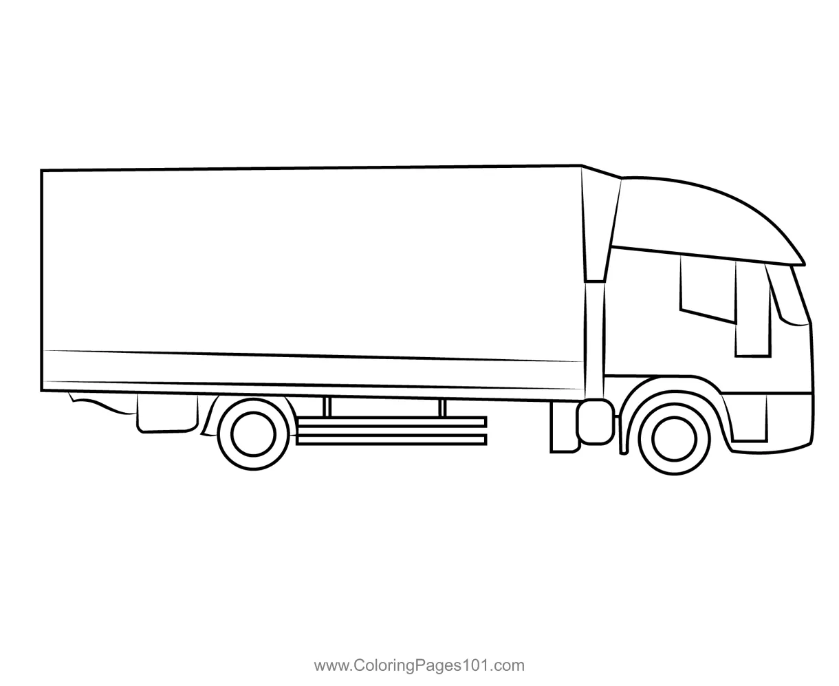 Big for kids free trucks printable coloring pages