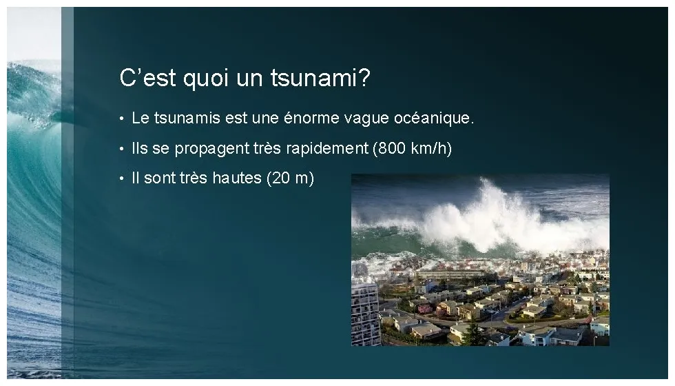 Tsunami par viktor pipkov 14 novembre 2016 introduction
