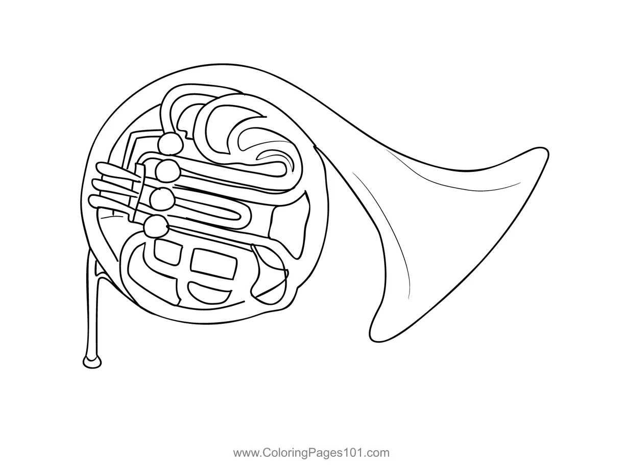 Yamaha french horn for kids free tuba printable