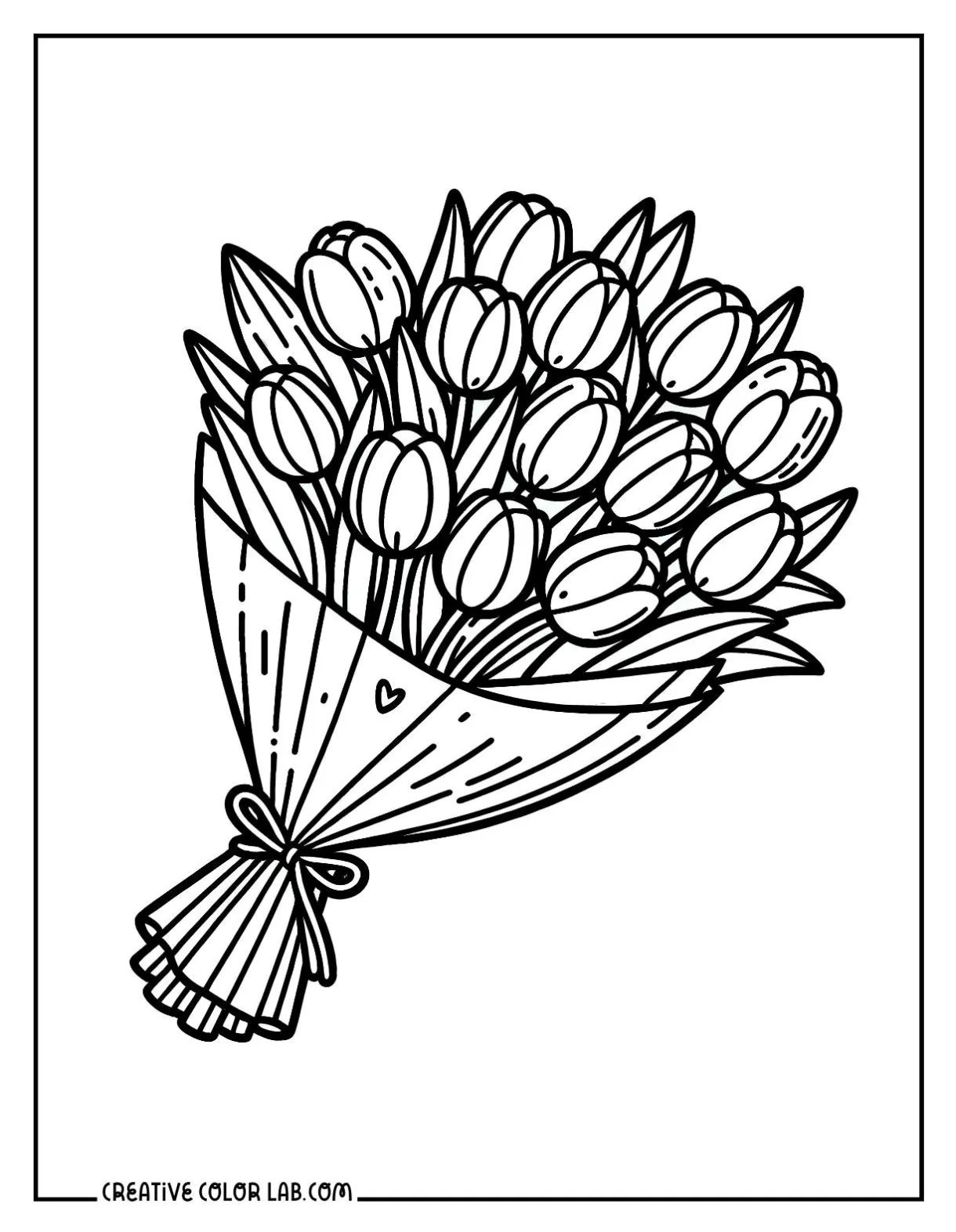 Flower coloring pages 50 free printable pages