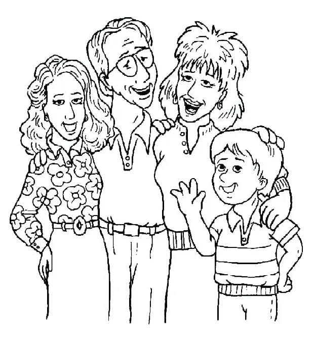 Tv show coloring pages at getcolorings free printable colorings