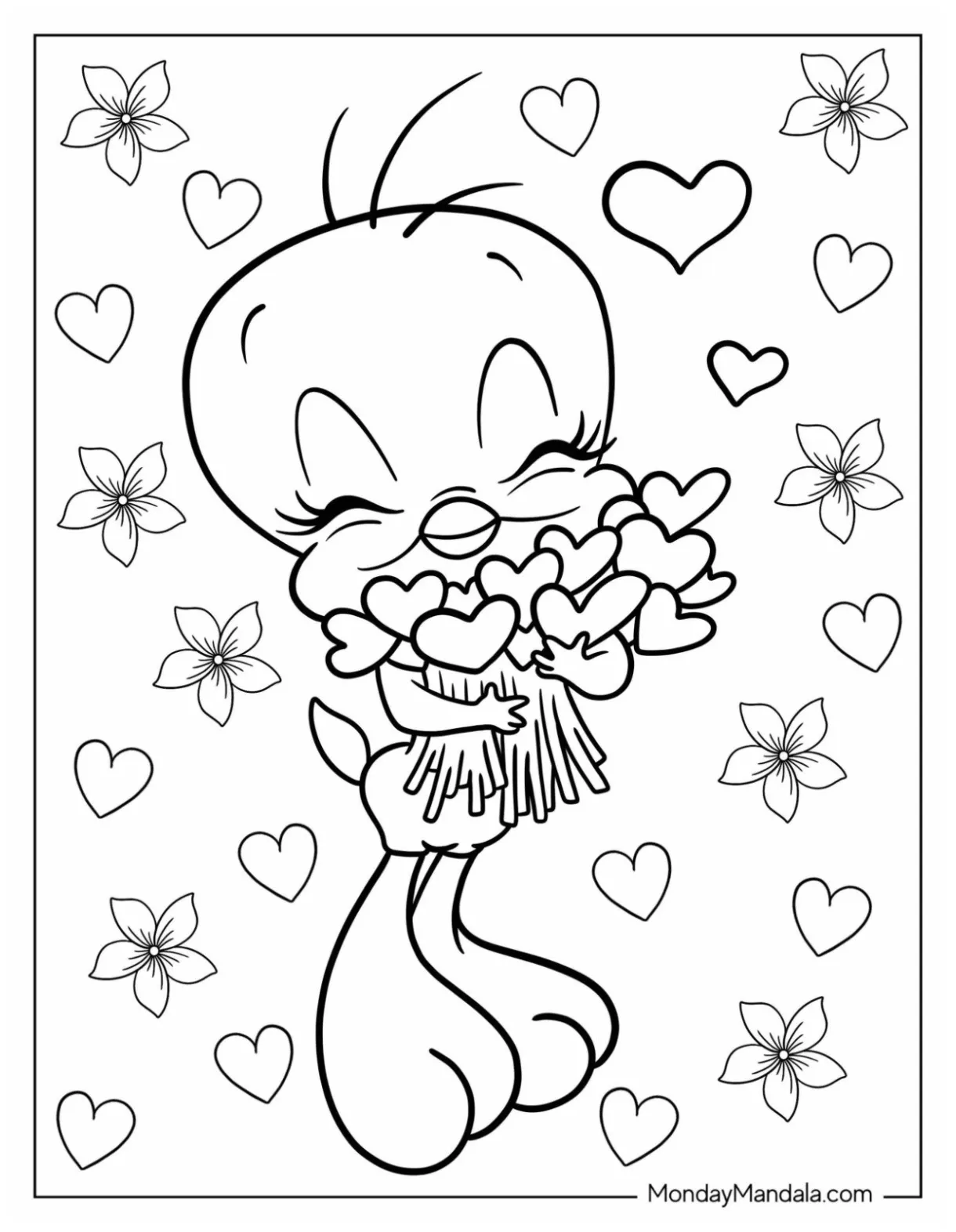 20 Tweety Bird Coloring Pages (Free PDF Printables)