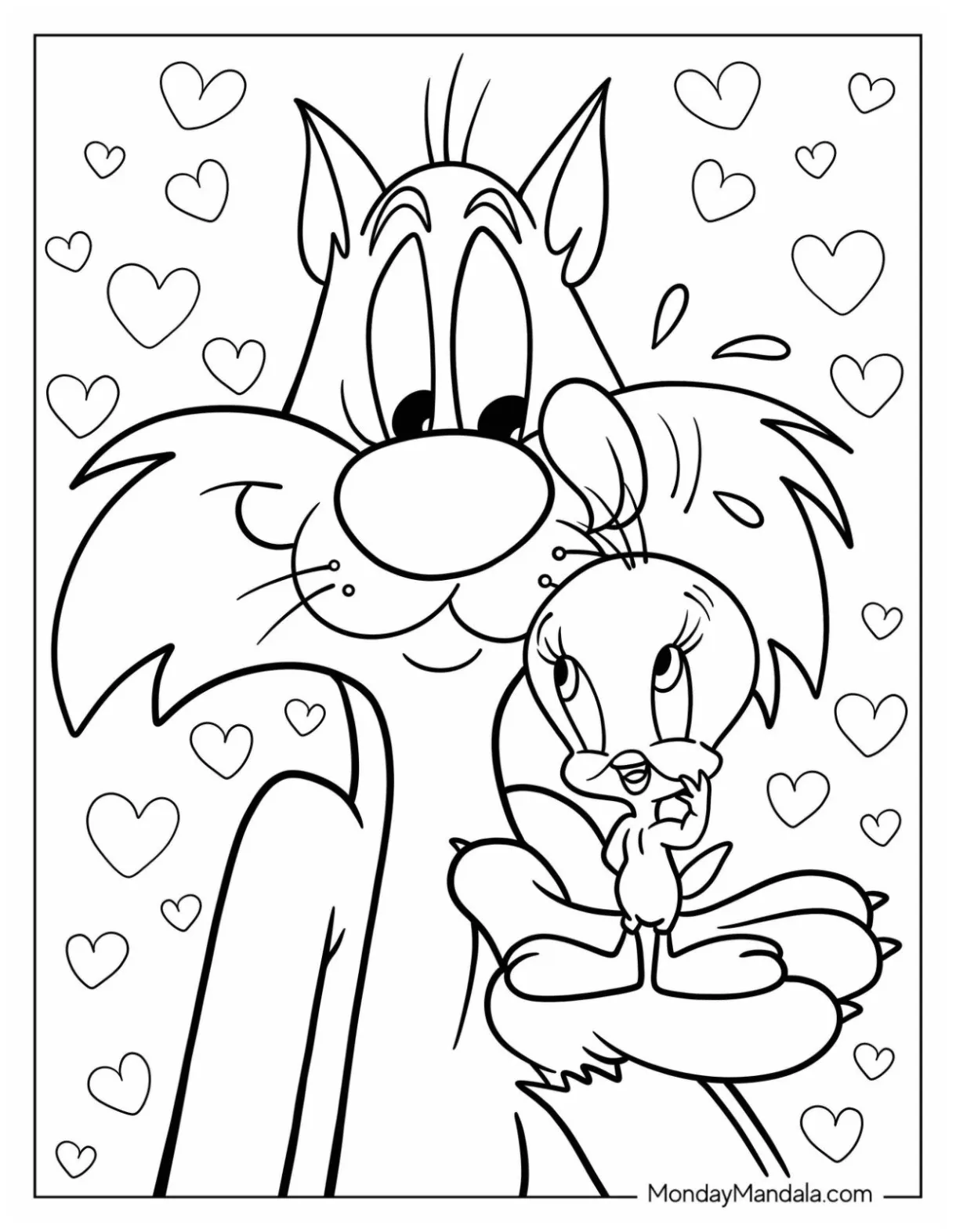 20 Tweety Bird Coloring Pages (Free PDF Printables)