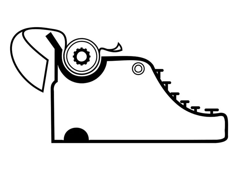 Coloring page typewriter free printables img 28940