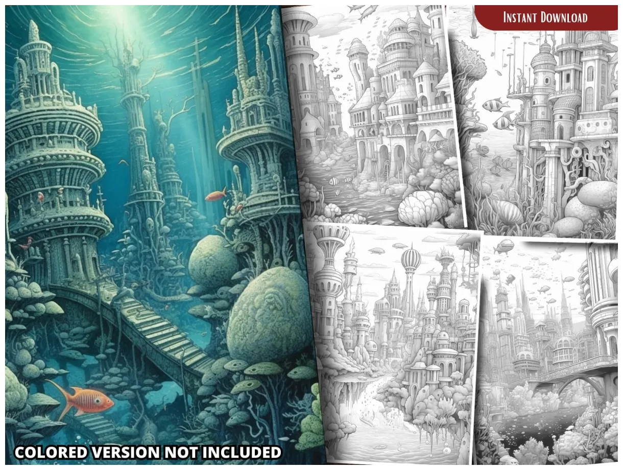 S for adults and for kids grayscale