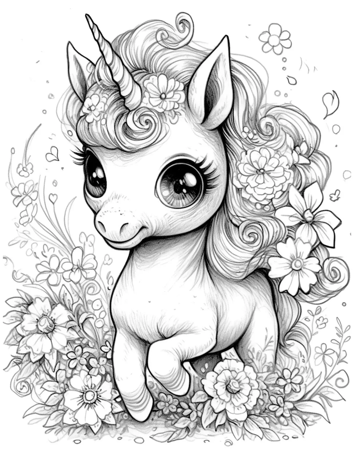 33 Magical Unicorn Coloring Pages For Kids And Adults