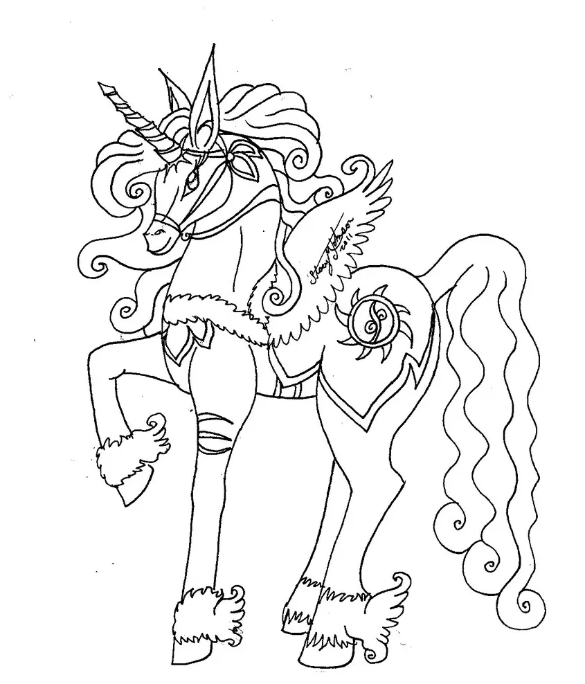 Unicorn coloring pages free printable coloring home