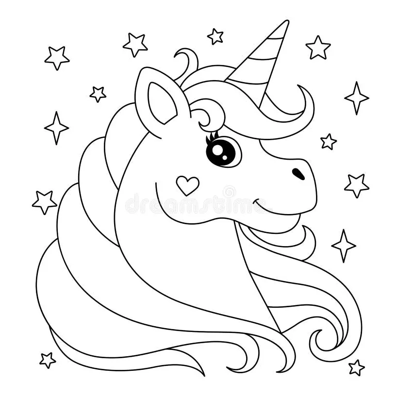 For kids stock vector illustration of page