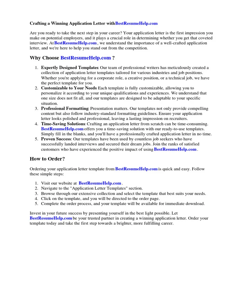 Application letter template university pdf résumé file format