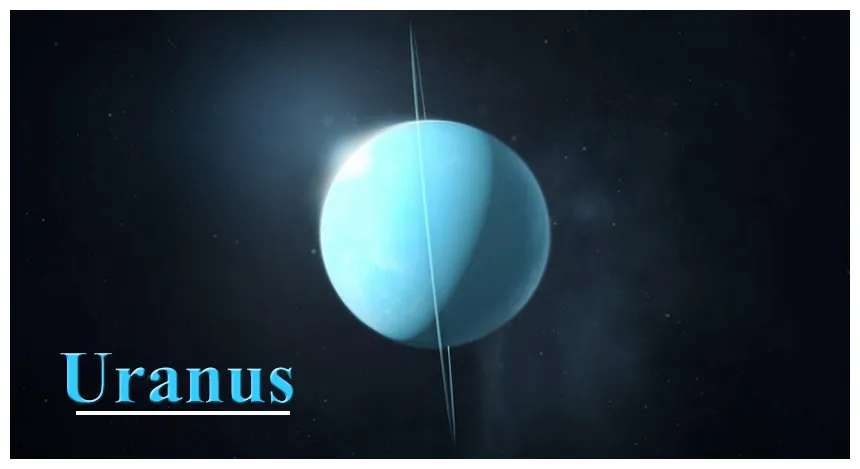 Uranus is a strange planet and researchers think a giant collision