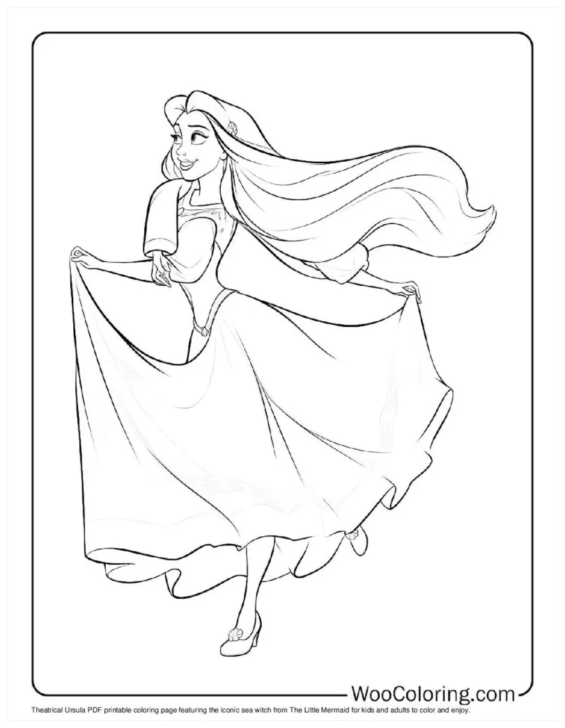 100+ ursula coloring pages free pdf to print woo coloring