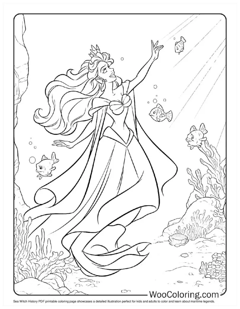 100+ ursula coloring pages free pdf to print woo coloring