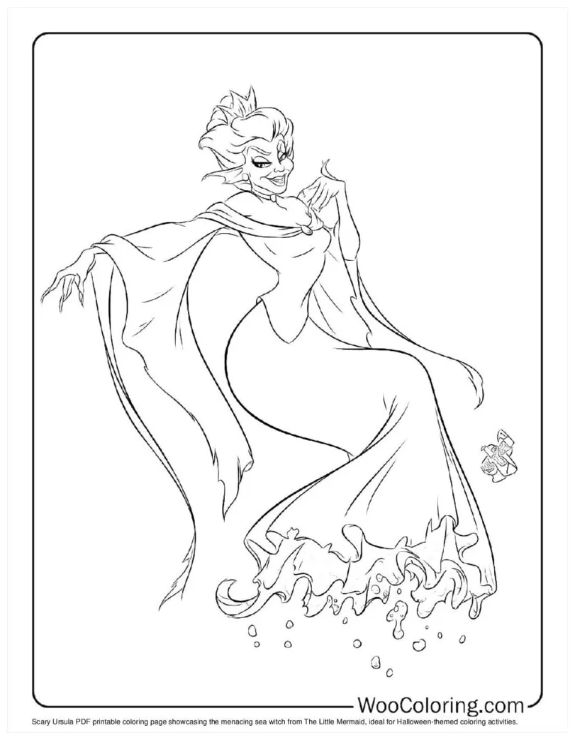 100+ ursula coloring pages free pdf to print woo coloring