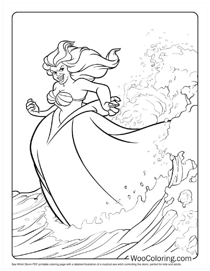 100+ ursula coloring pages free pdf to print woo coloring