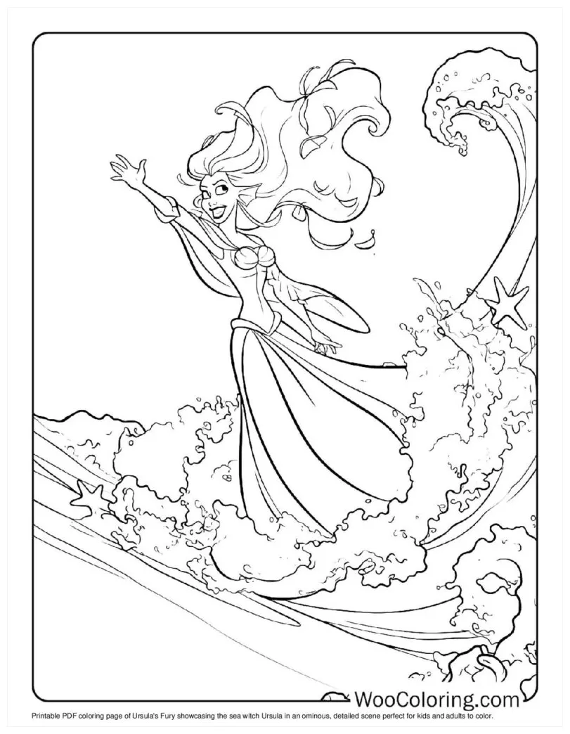100+ ursula coloring pages free pdf to print woo coloring