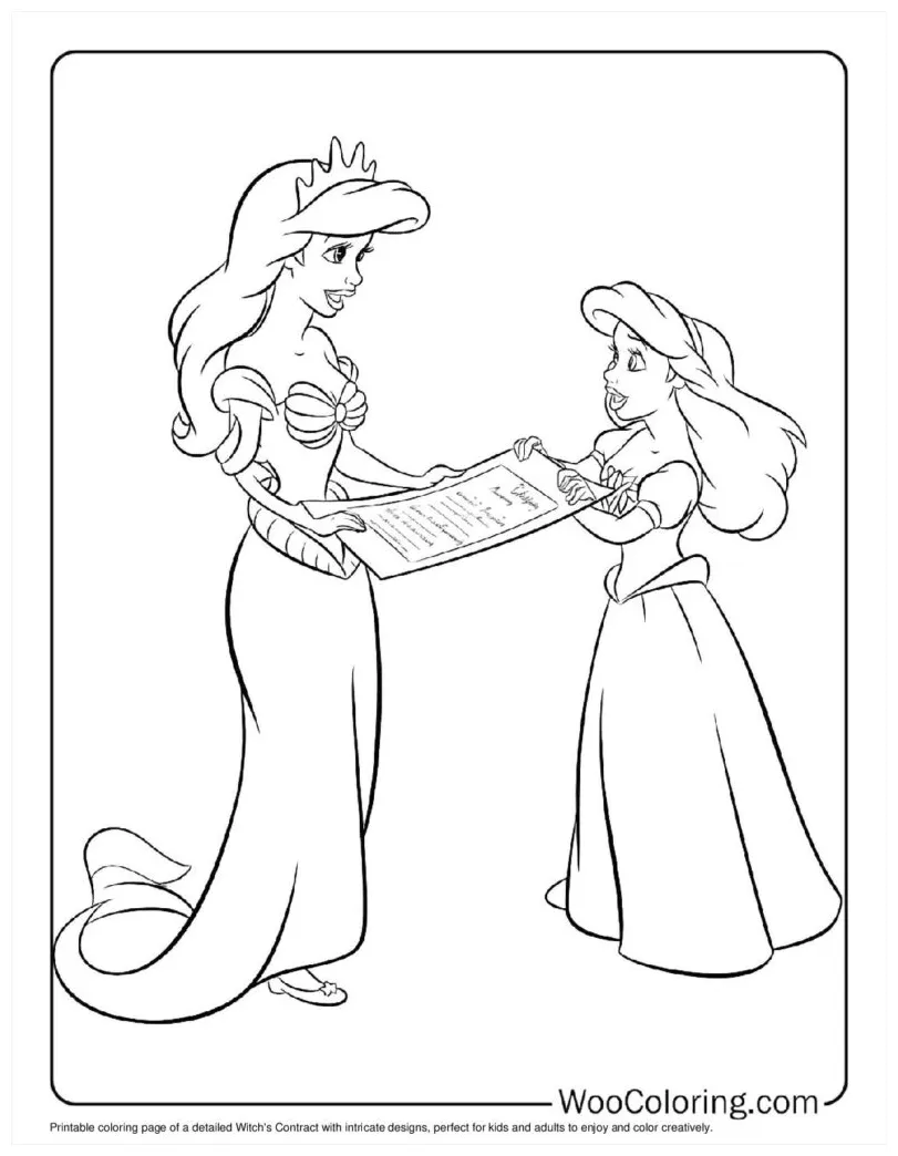 100+ ursula coloring pages free pdf to print woo coloring