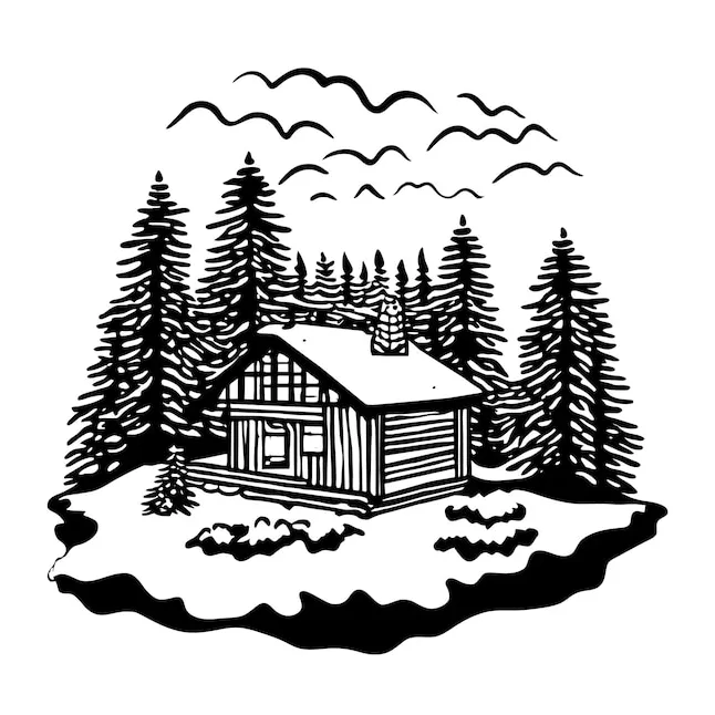 Premium vector coloring page design nature or urban city