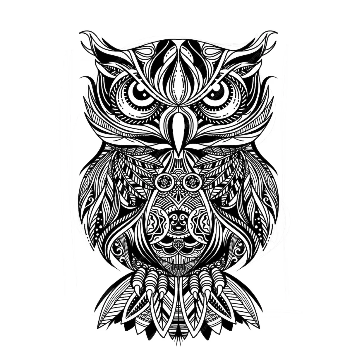 Premium vector coloring page