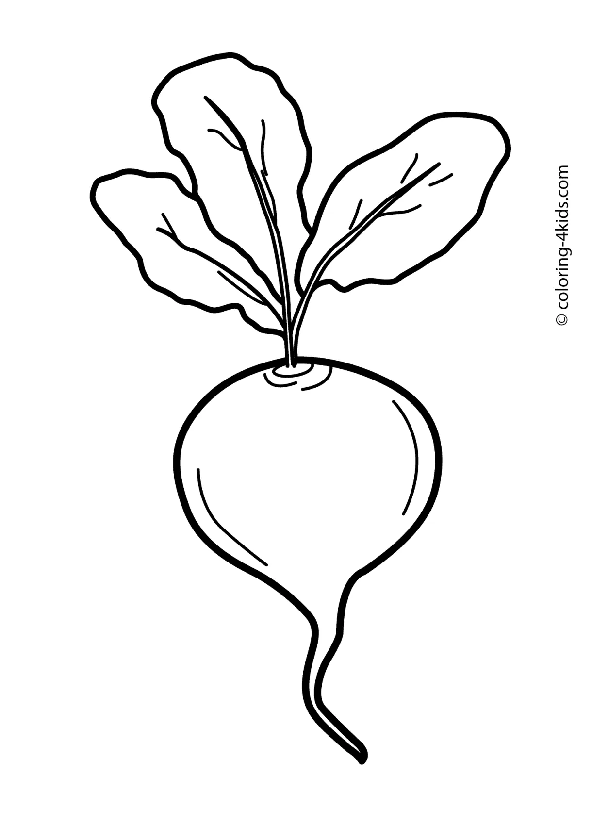 Vegetable Coloring Pages | Free download on ClipArtMag