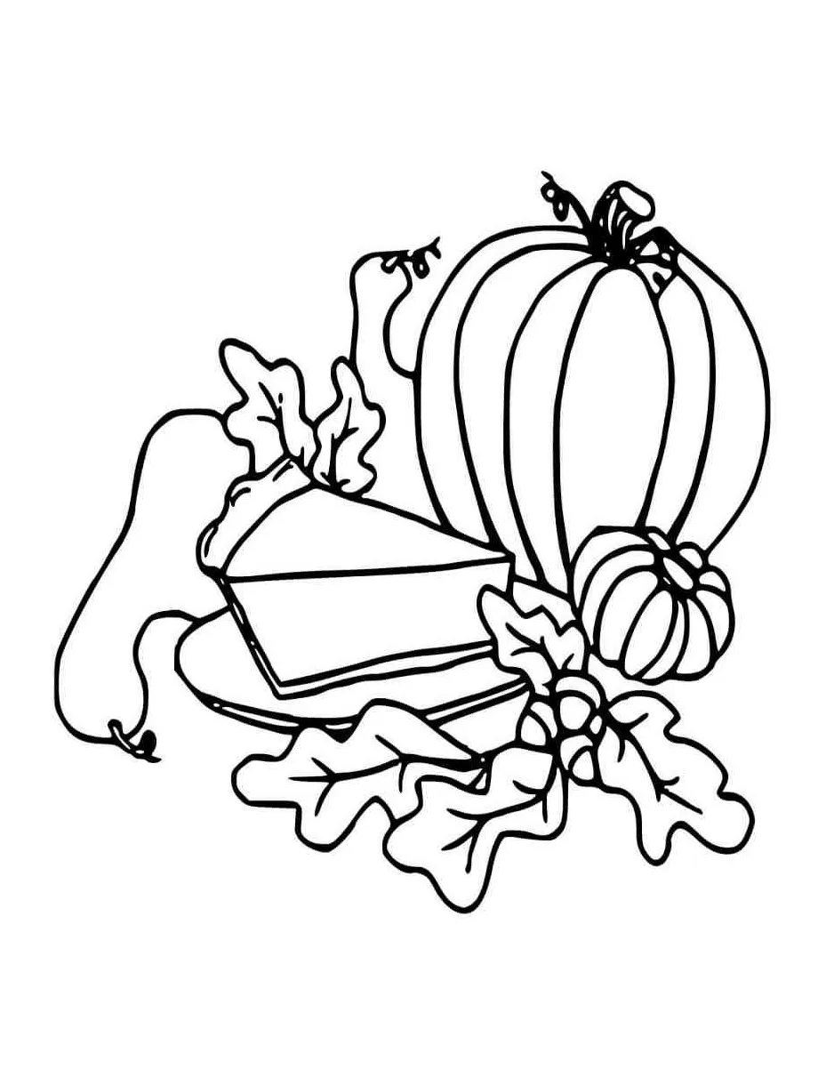 Harvest coloring page free printable