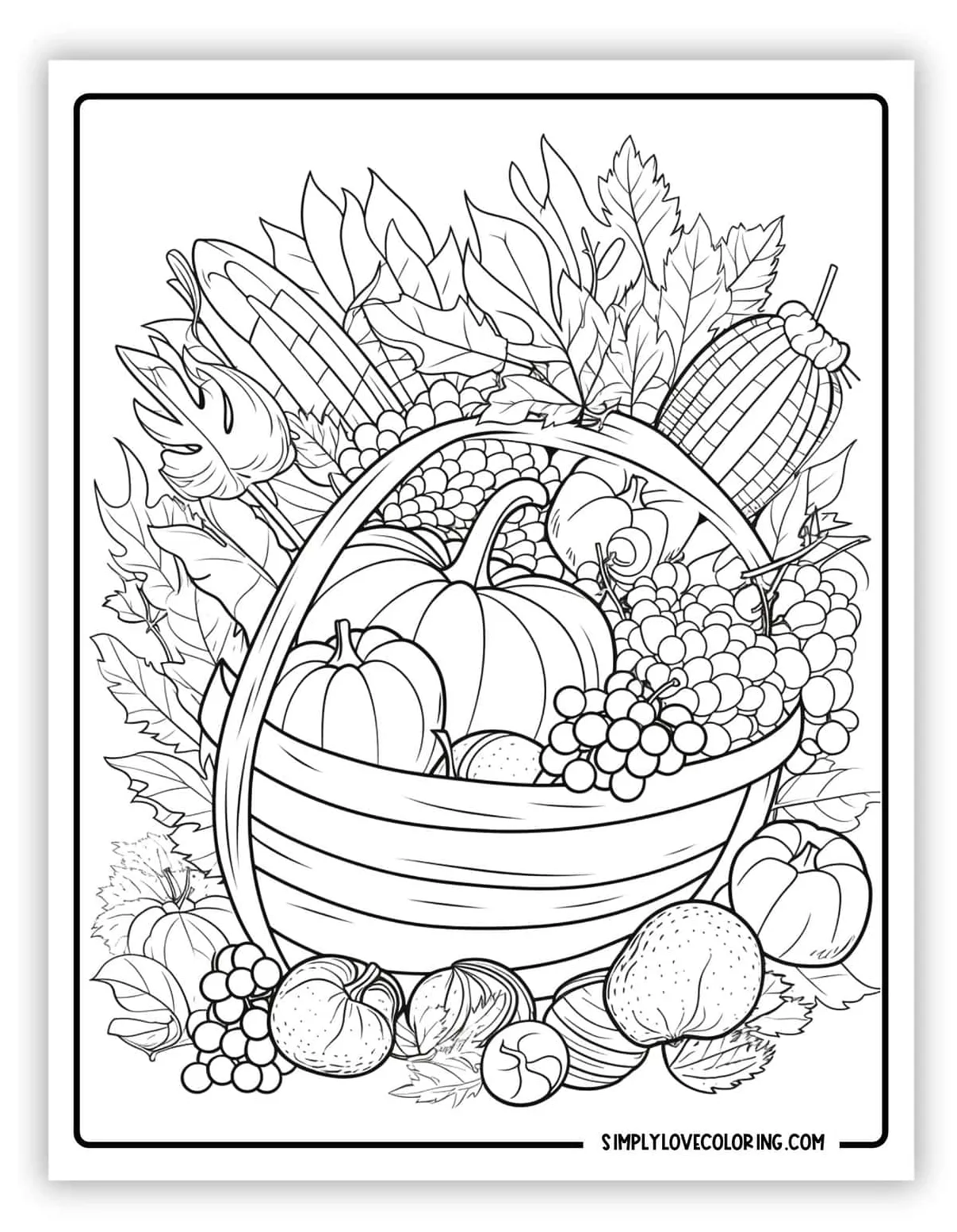 12 harvest coloring pages free pdf printables simply love coloring