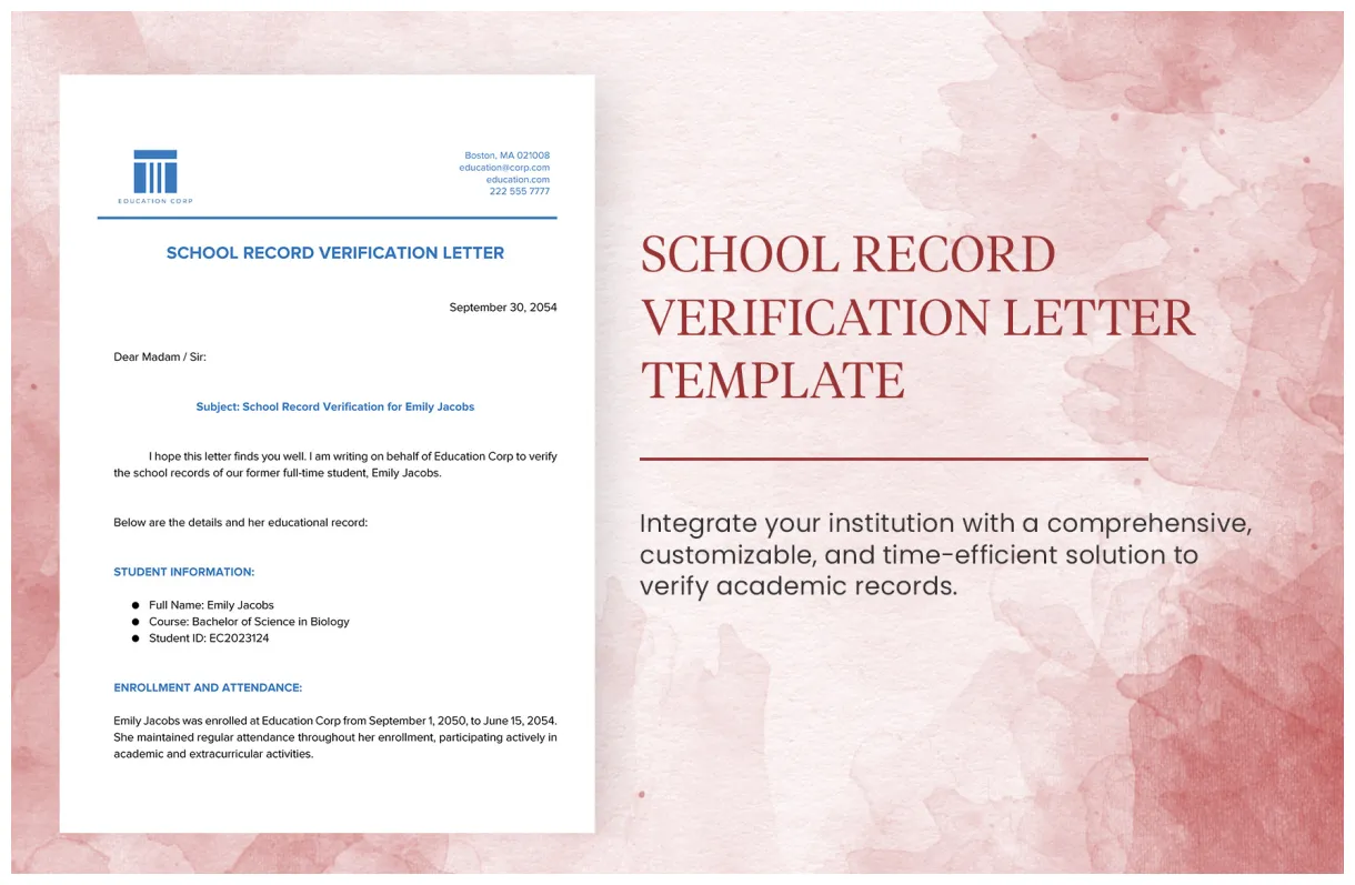 How to write a student infoupdate