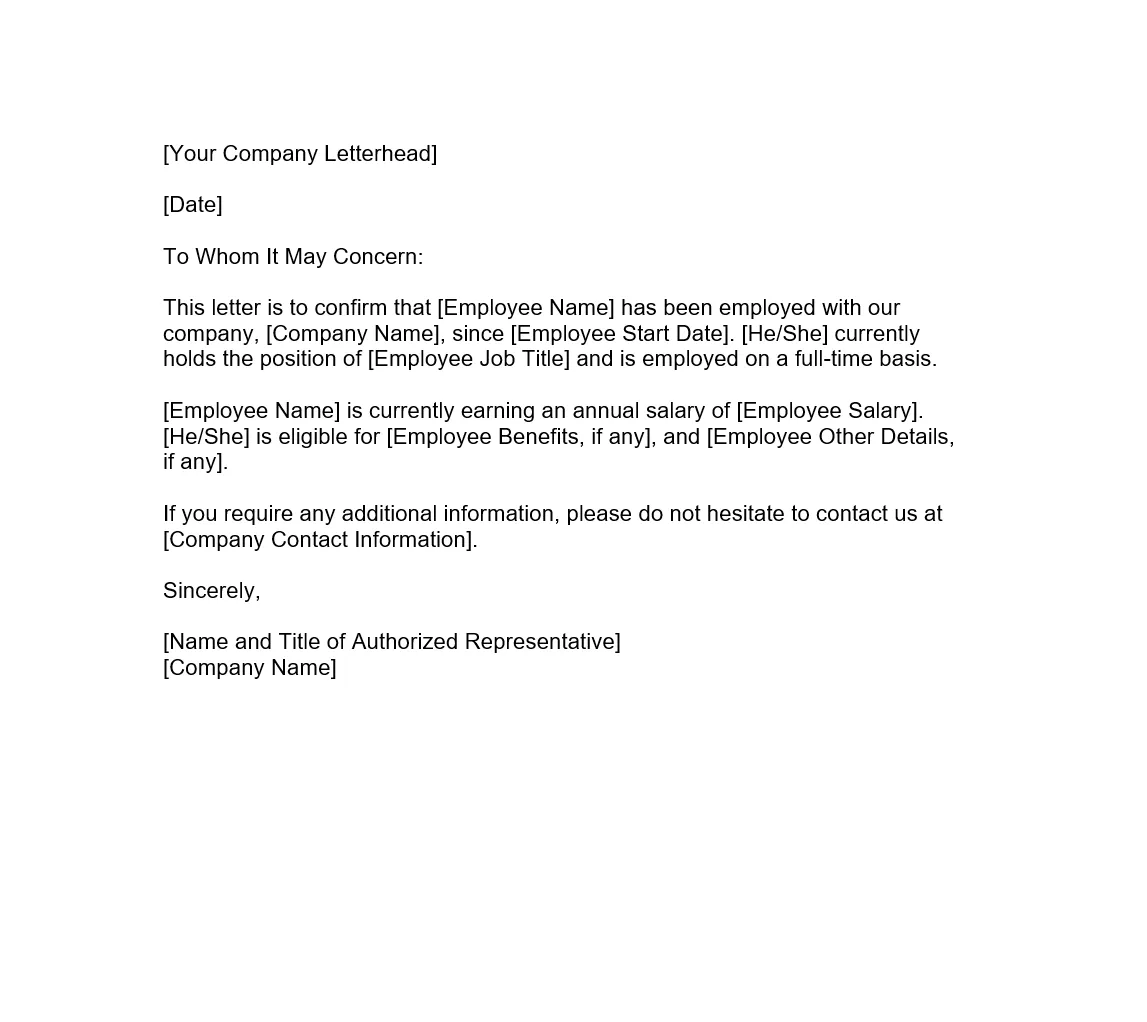 Employment forms docs 2023