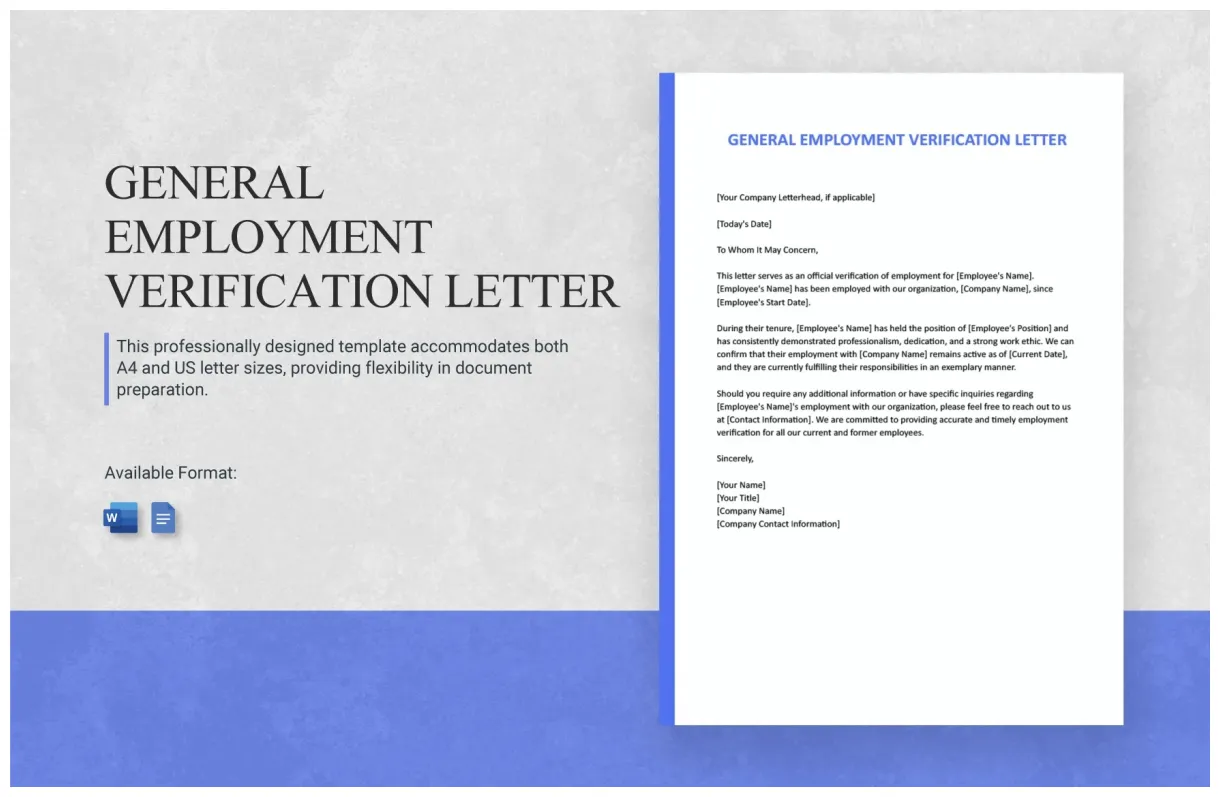 Employment template free word infoupdate