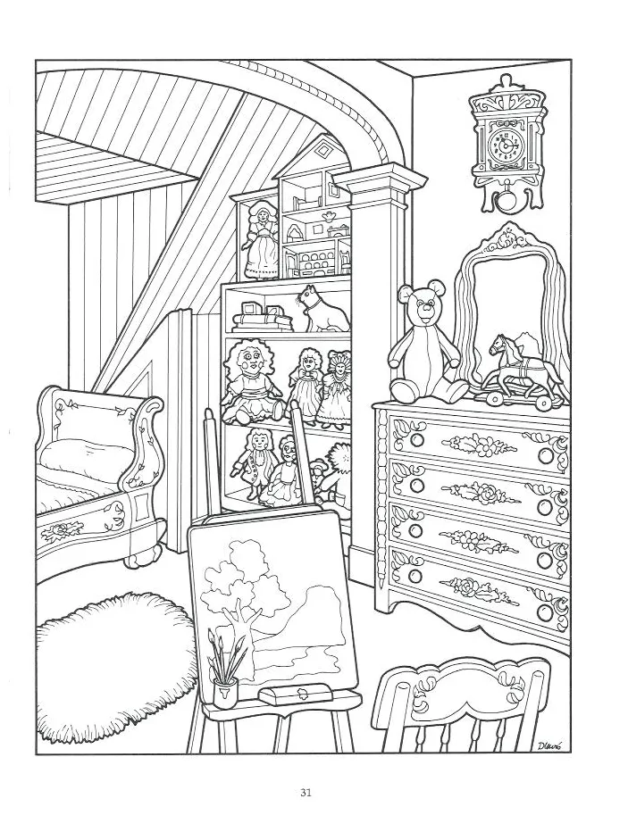 Coloring pages victorian at getcolorings free printable colorings