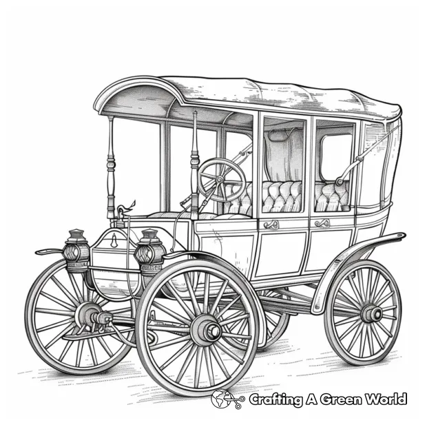 Victorian coloring pages free & printable!