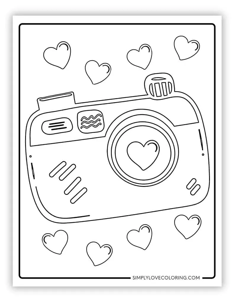 28 camera coloring pages free pdf printables simply love coloring