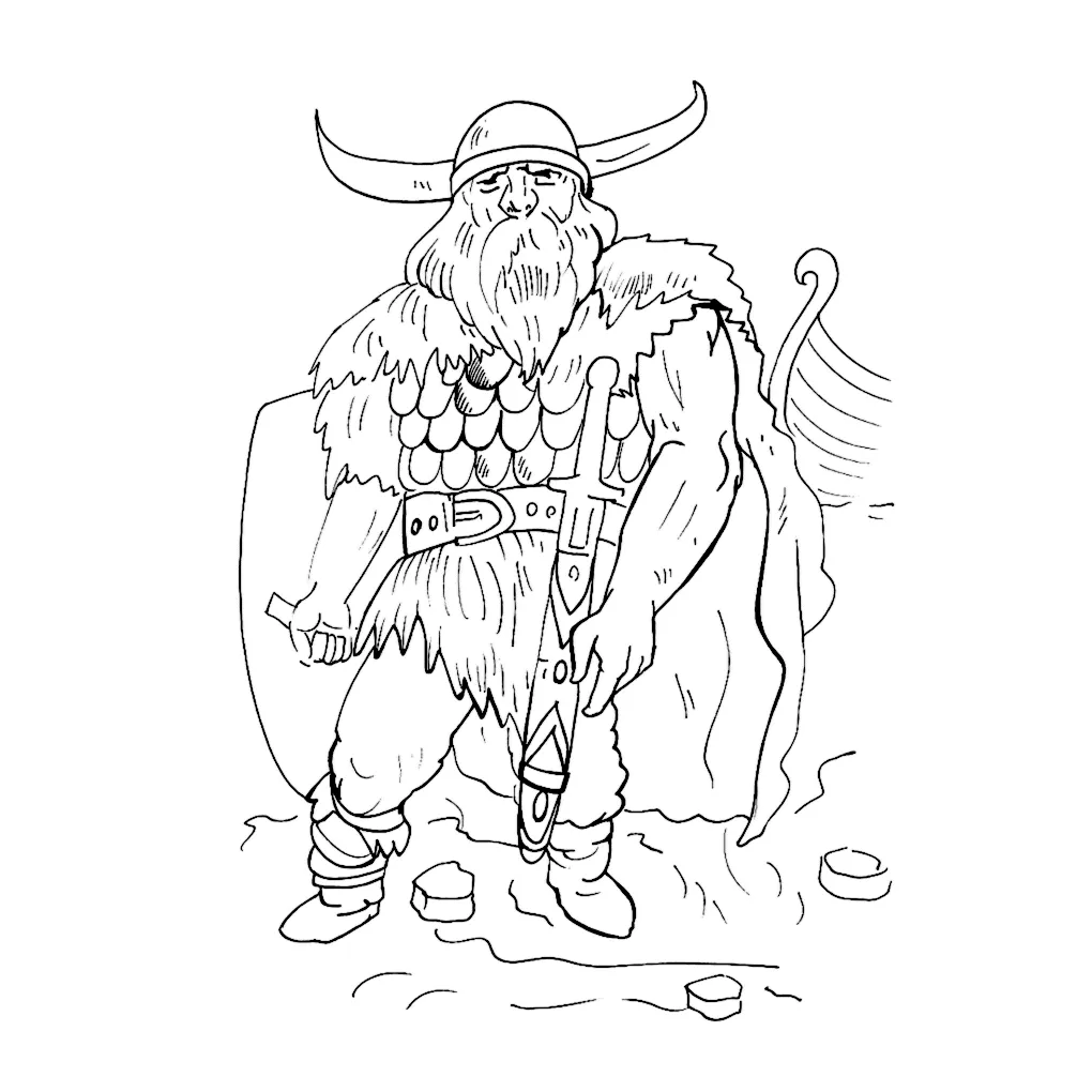 Viking: Coloring Pages & Books - 100% FREE and printable!