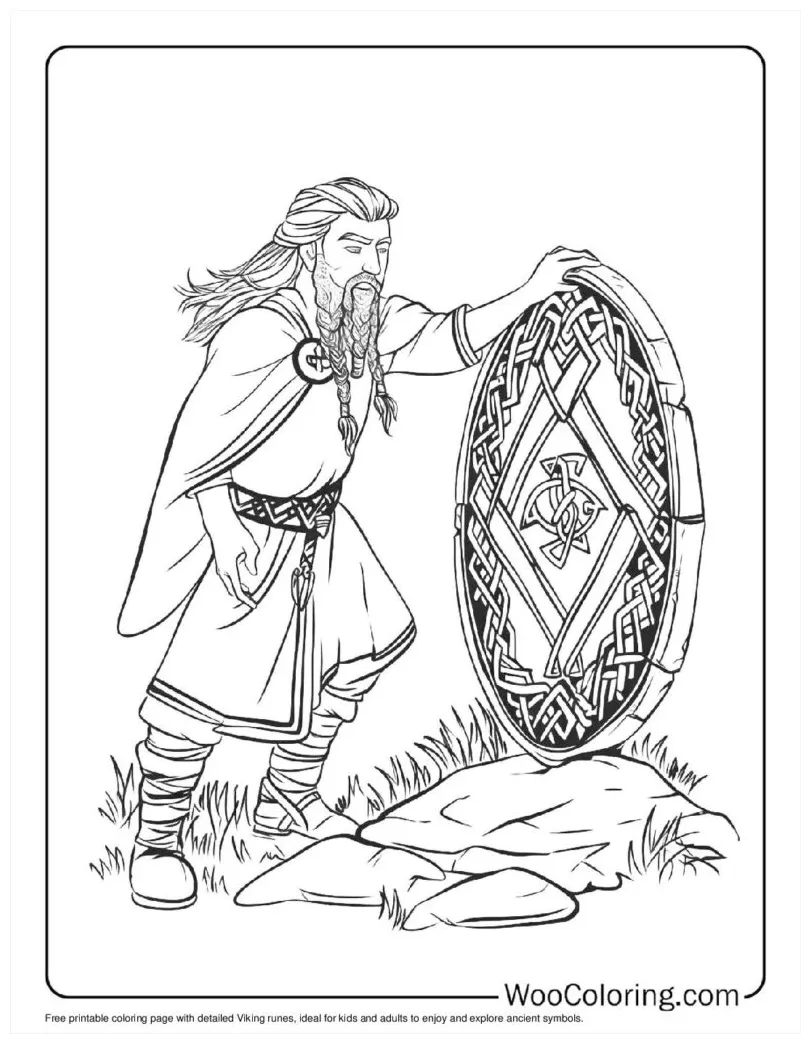 100+ Viking coloring pages (Free PDF To Print) | Woo Coloring