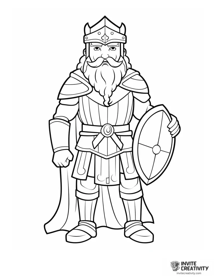 Viking Coloring Pages (Free Printable PDFs) - Invite Creativity