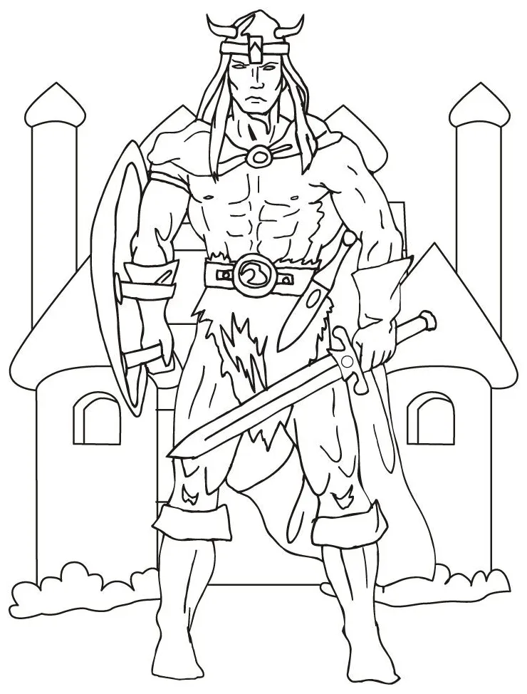 Viking: Coloring Pages & Books - 100% FREE and printable!