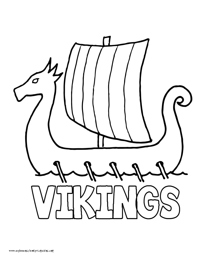 Viking longship drawing at getdrawings