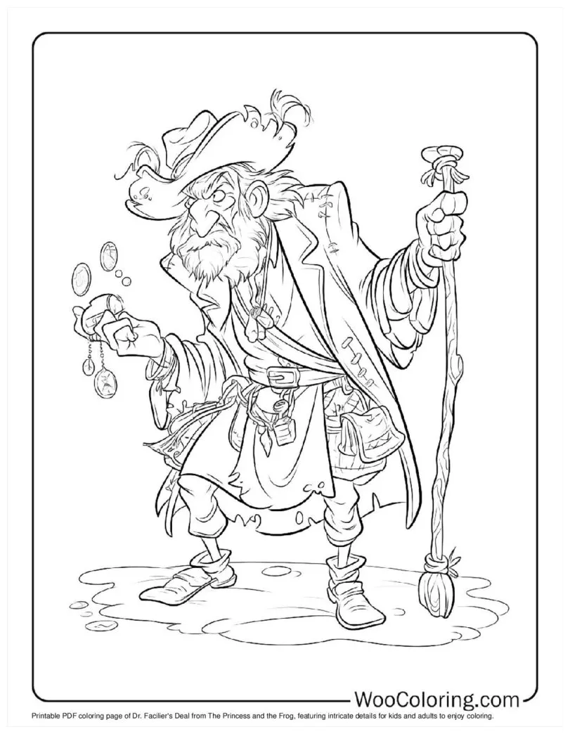 100+ Disney Villain coloring pages (Free PDF To Print) | Woo Coloring