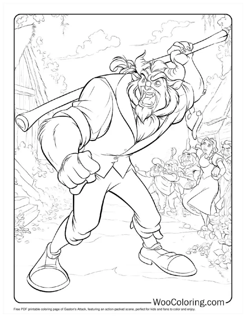 100+ disney villain coloring pages free pdf to print woo coloring