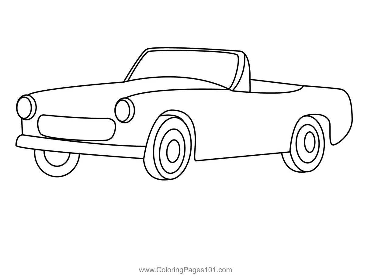 For kids free vintage cars printable