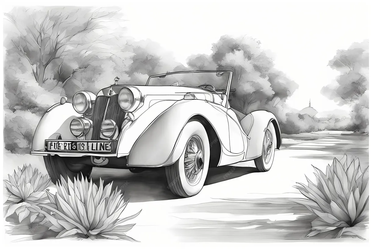 Premium ai printable coloring pencil