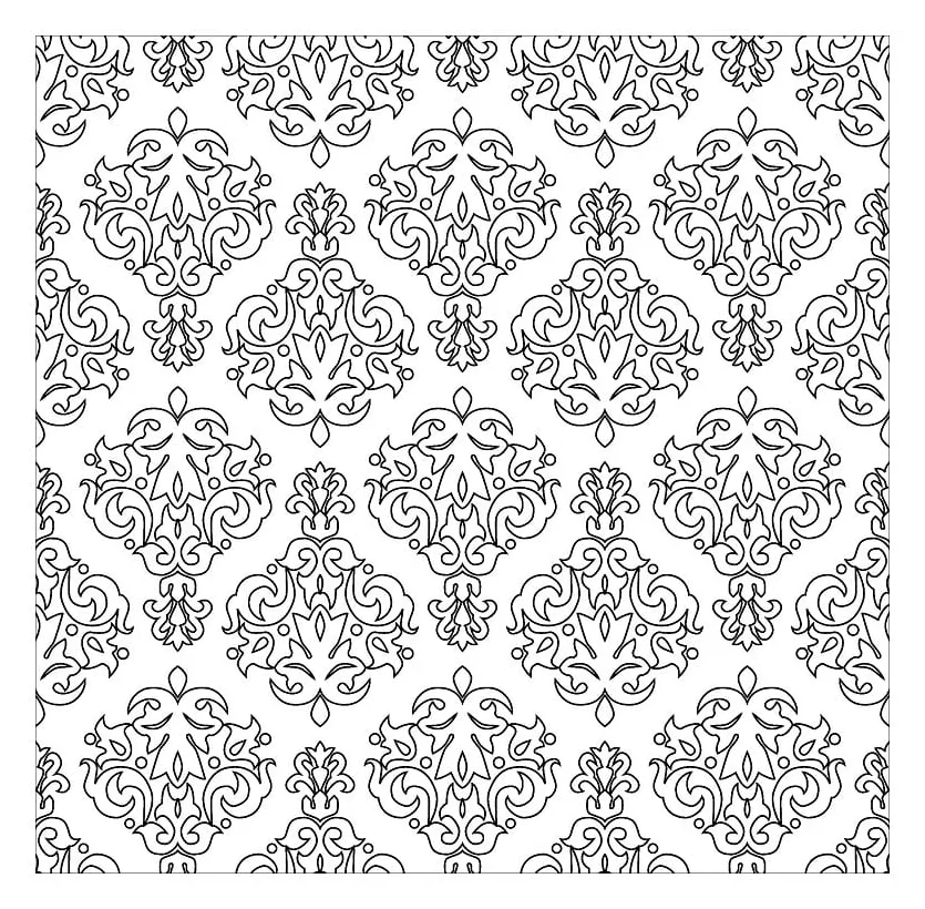 Vintage coloring page